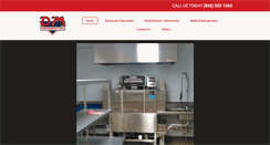 Desktop Screenshot of dmrefrigeration.com